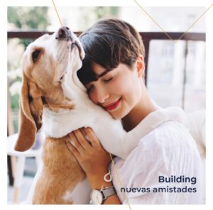 building pet emocion con perro